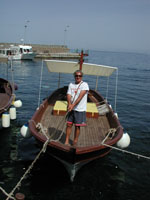 isole eolie moto barca cefalo Lipari